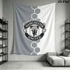 Fearless MUFC CrewWall Hanging Printed Fabric Blanket Decorative Tapestries for Bedroom Living Room Home Decor