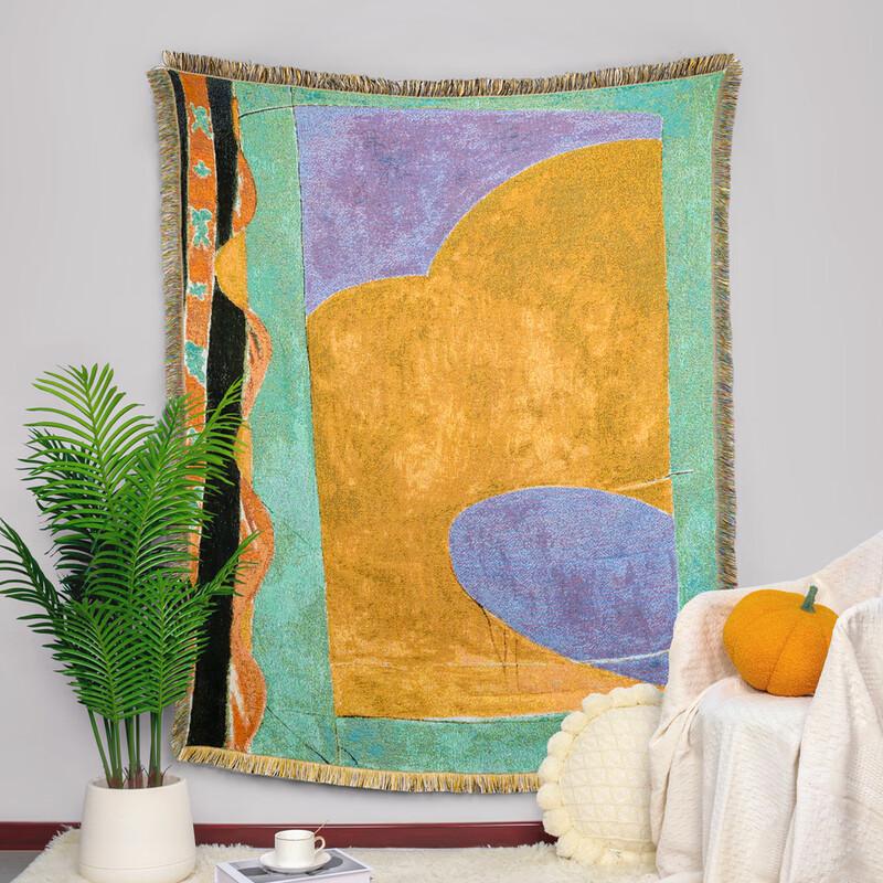 Jacquard Decorative Tapestry Blanket
