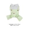 Premium Dog Overalls Stylish Stripe Pattern Comfortable Lightweight Spring Summer Puppy Clothing Fashionable Pet Outfit Small