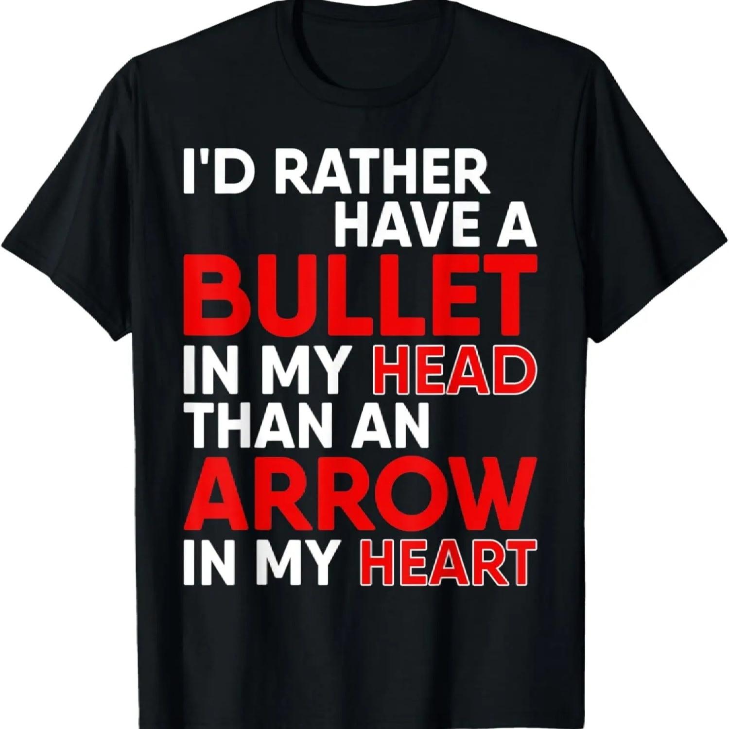 

Anti Valentine s Day - Bullet In My Head For Valentine Hater T-Shirt (2) XXXXXL різнокольоровий