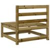 Vidaxl 5-Cz. Garden Furniture Set, Impregnated Pine Wood