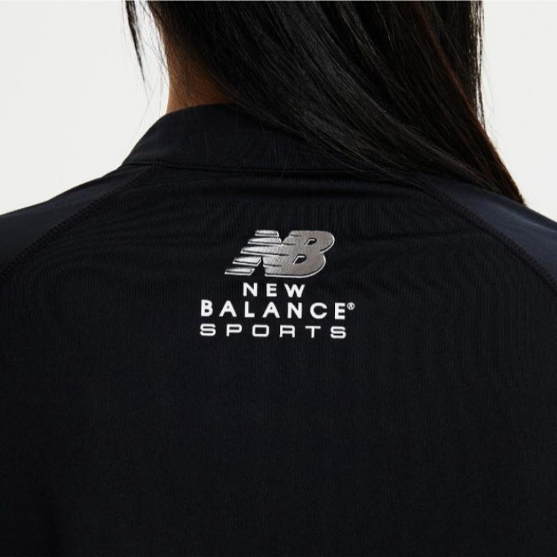 New Balance Kqj Nbmde22613 19 Common Basic Zip Up Rash Guard  Standard