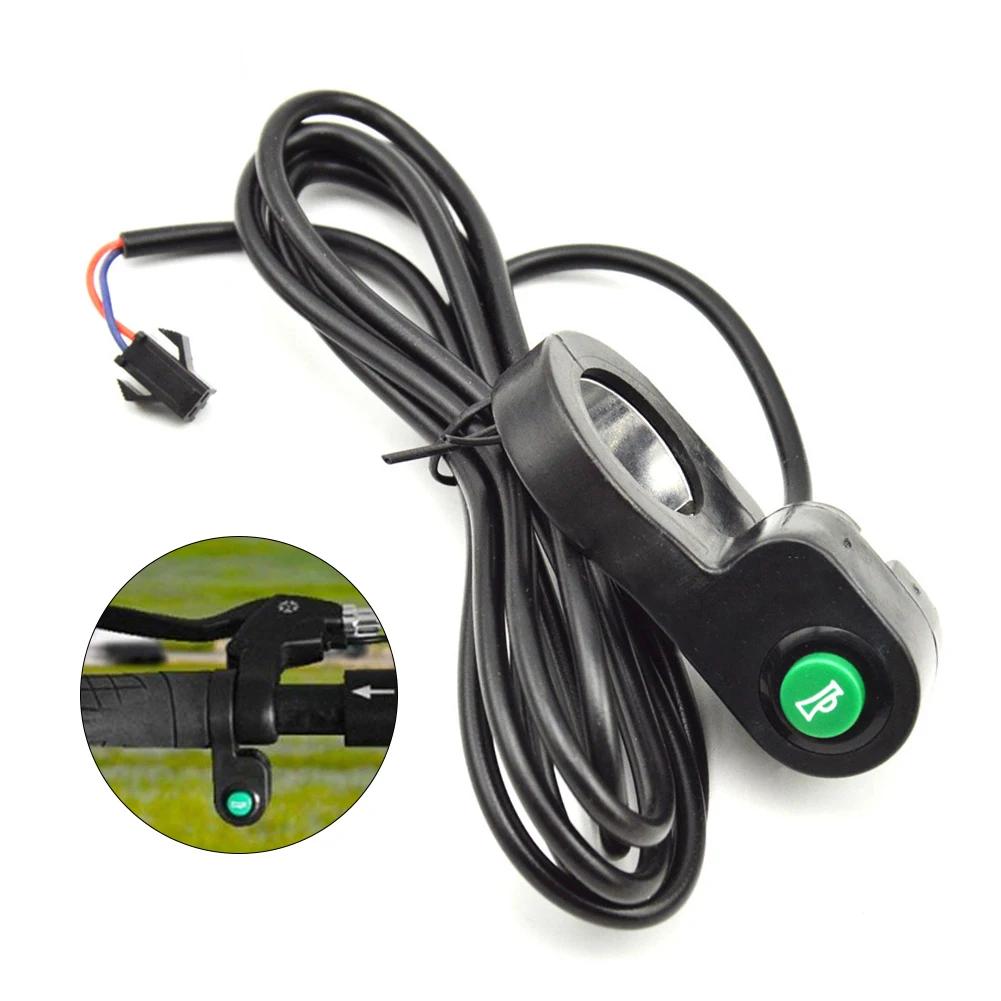 22.5mm Bike Electric Bicycle Horn Switch Button Motorcycle Scooter Bike Plastic Horn Signal Switch Button Universal