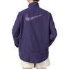 New Nike Women's Logo Print Running Sports Jacket Purple FB4695-555