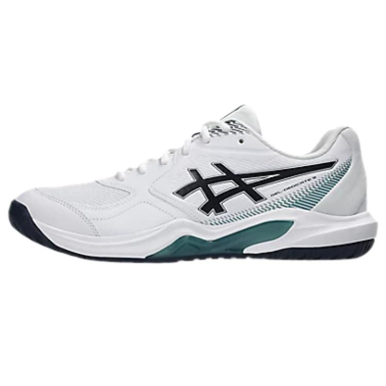 ASICS Tennis Shoes Men s Low Top White/Midnight 39