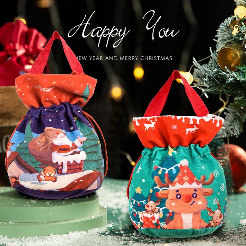 Treat Candy Bags 7 Pieces Exquisite Wrapping Bags Soft Reusable Candy Bags For Candies Chocolates Cookies Toys Family Friends