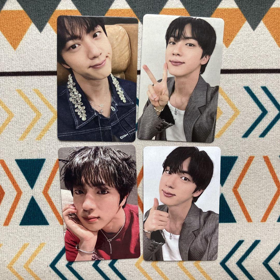 

[USED] BTS RUNSEOKJIN_EP.TOUR Weverse A&B Jin 4 pieces