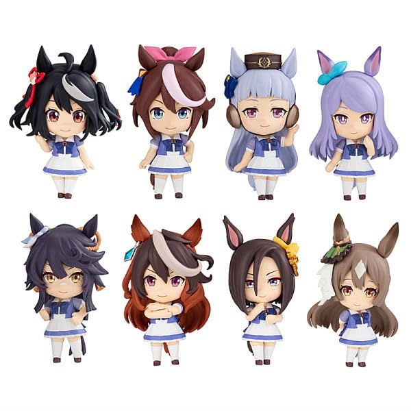 

Uma Musume Pretty Derby Mini Character Collection 02 of 8 sold as a [Set (Complete)] Not box.