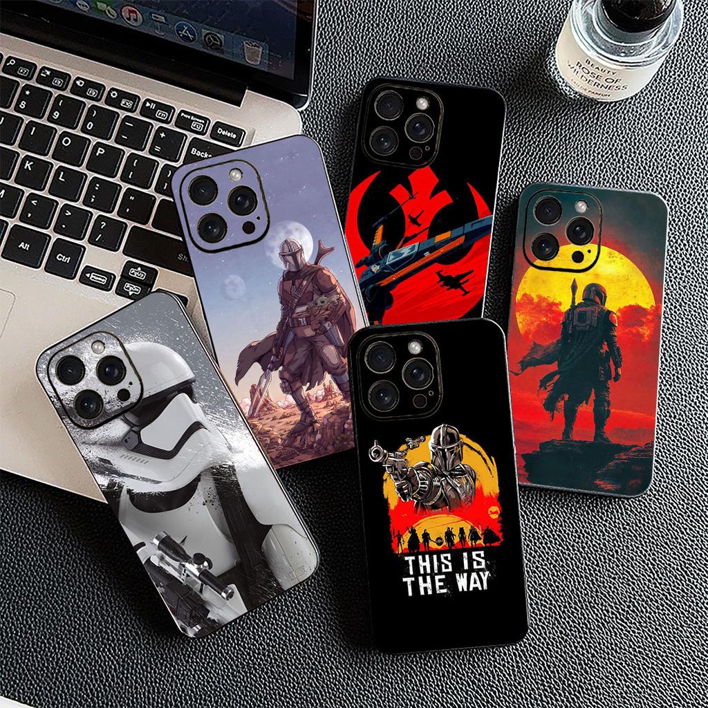 Cover for Motorola Moto G22 G23 G32 G53 G60 G13 G64 G20 G8 G9 Plus Power E13 E20 E32 Casing Phone Case Star Mandalorians Wars