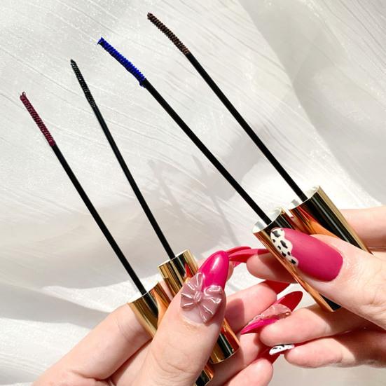 Eye Lengthening Cream Long Lifespan Safe Portable Colorful Long Curl Beauty Mascara for Party