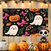 Ghost with a Cup Background Cloth Hanging Cloth Bedroom Bedside Decorative Wall Cloth Rental Dormitory Tapestry