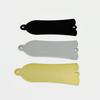 Bell-Shaped 2-Hole Bass Guitar Headstock Cover Iron Guitar Neck Truss Rod Cover Iron Core Cover Panel Cover