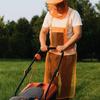 Mesh Lawn Mower Apron Breathable Garden Work Suit Portable Lawn Mower Protective Apron