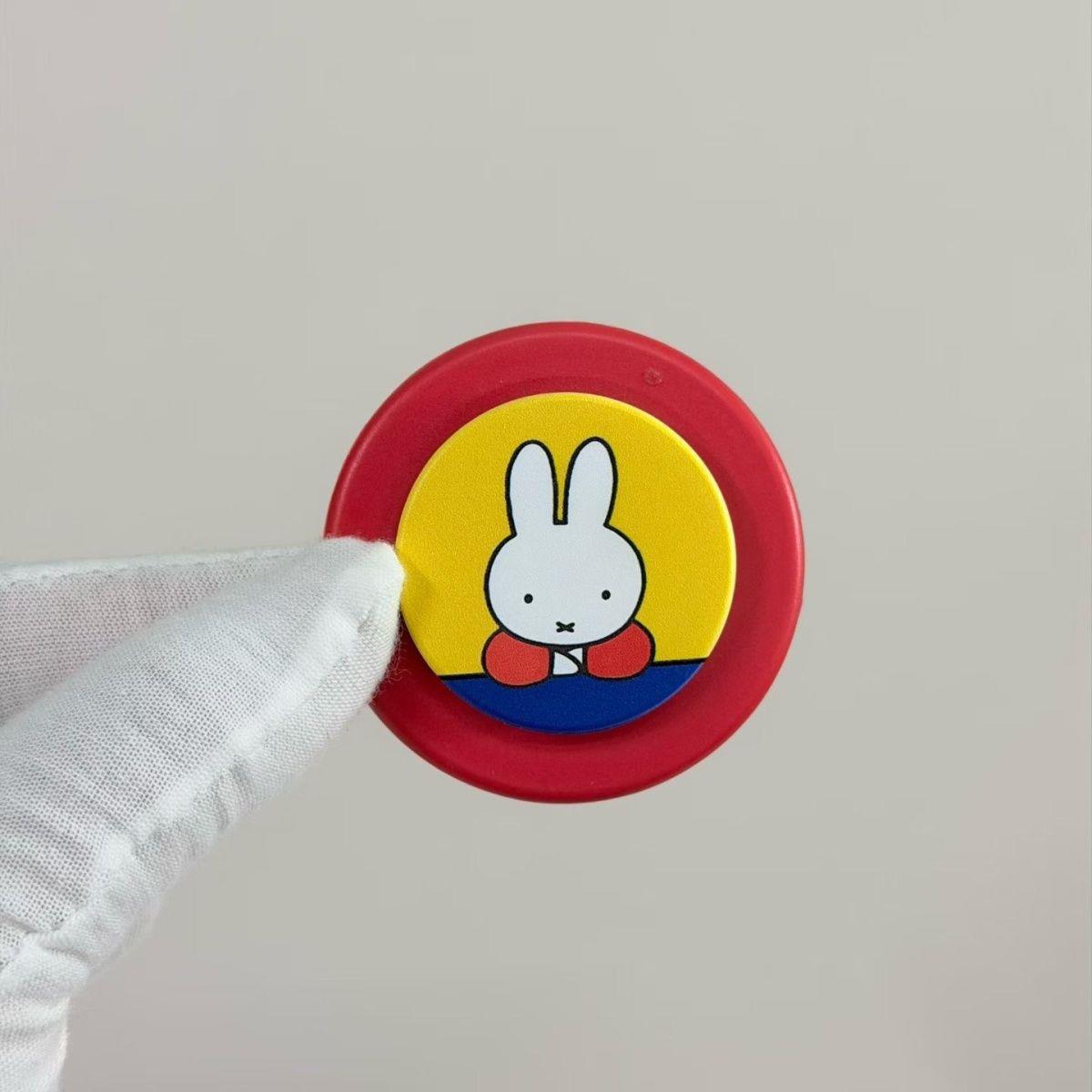 

Universal Magnetic Airbag Phone Stand - Retractable & Compatible with PopSockets (Miffy Bunny Design) Contact for other magnetic bases