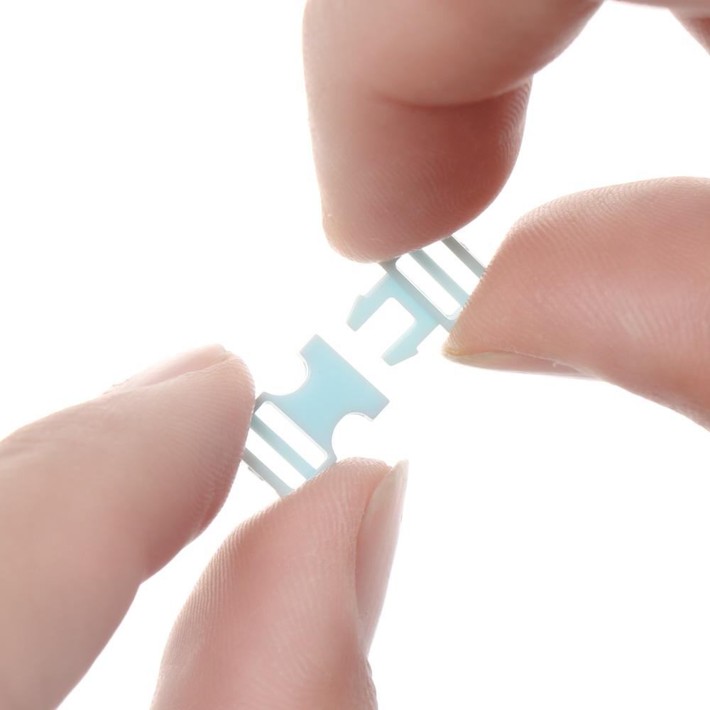 10/20pcs 6mm Plastic Mini Buckle DIY Doll Bags Buckle Handmade Backpack Button Bracelet Dog Collar Strap Buckle Webbing Supplies