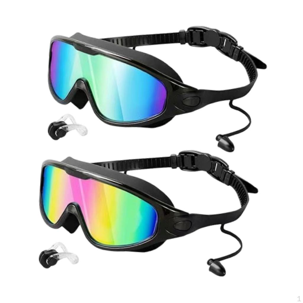 Adult Swimming Goggles, Portable, Waterproof, Optimal Eye Protection, Professional Goggles