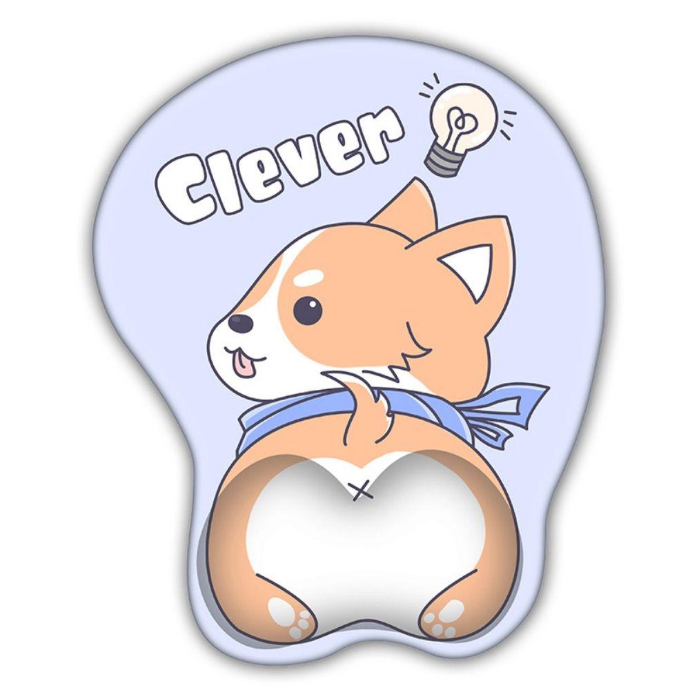 Ergonomický design Silikonová ochrana zápěstí Pohodlná podložka pod dlaně Myš Počítačová klávesnice