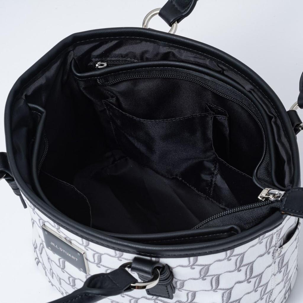 Jill Stuart Handtaschenmarkenlogo Täglich Lässig JSLH5BH2 Schwarz 2-Wege [Filiale] Damen