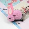 Rabbit Plush Hairpin Soft Hair Clip Sweet Bunny Hair Clip  Party
