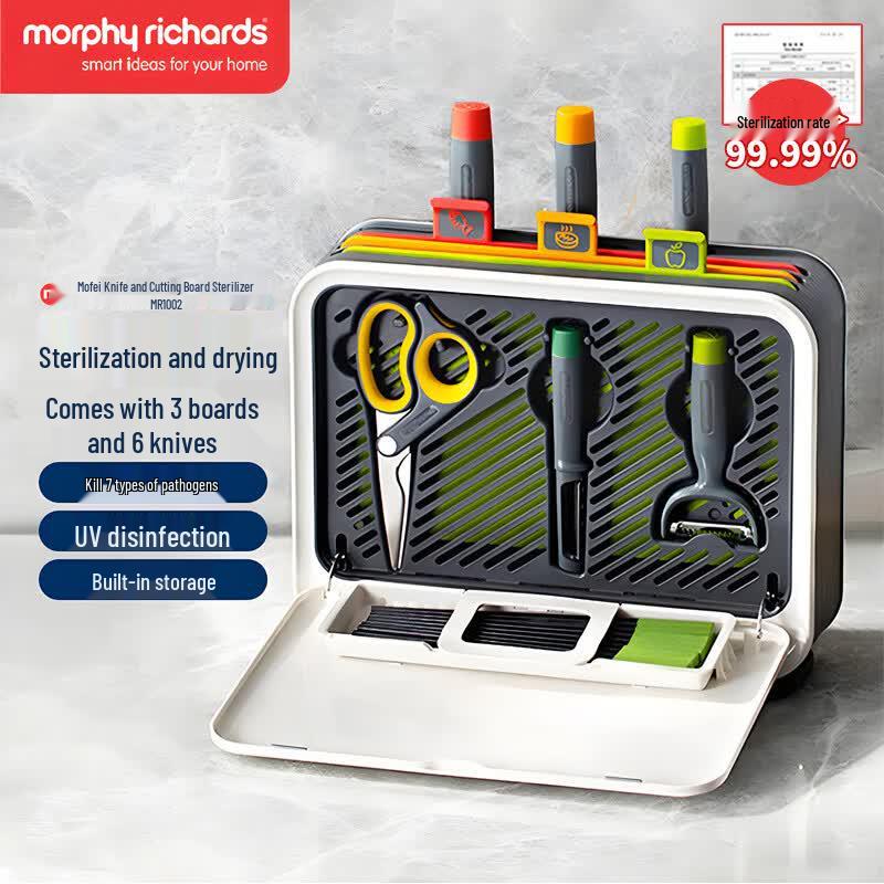 Morphyrichards UV Knife, Chopstick & Chopping Board Sterilizer CN plug (adapter included)