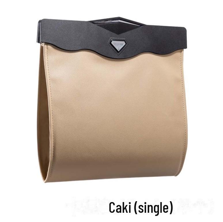 Car Hanging Trash & Storage Bag - Foldable for Front & Rear Seats