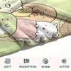 Sumikko Gurashi2 Flannel Blanket, High Quality Comfortable for All Seasons, Home Decor, Warmth and Comfort