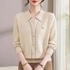 Stylish Knitwear Tops for Middle-Aged and Elderly Women - Spring & Autumn Fashion