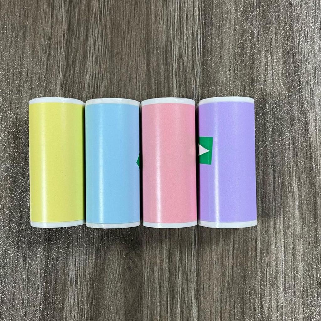 57x25mm Thermal Self-Adhesive Printable Paper - Colorful