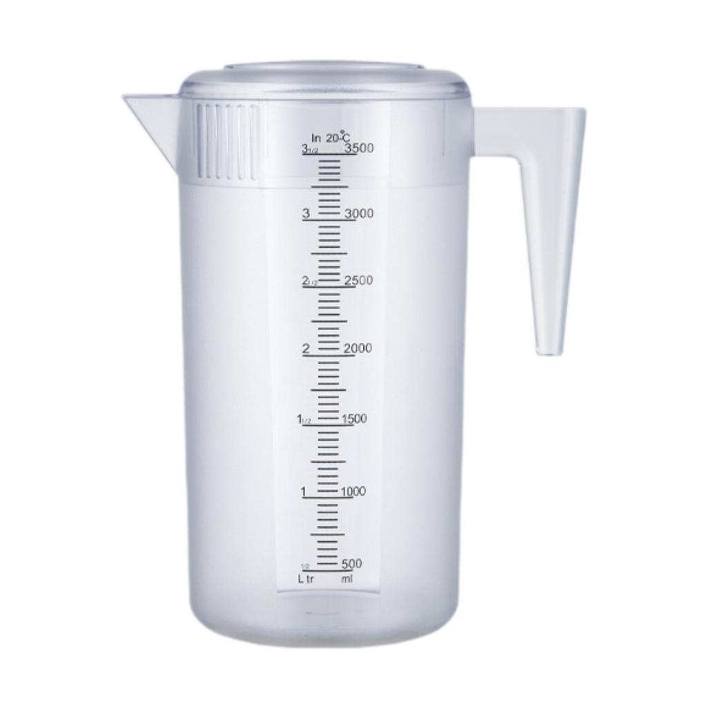 Wasserkrug Leicht zu reinigen mit Griff Haushalt Kühlschrank Krug Wasserkrug mit Deckel für