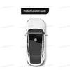 TPE Under Central Control Storage Box For Tesla Model Y Standard 2025+ Flip Cover design Tissue Box Storage interior Accessories