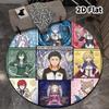 Re Zero Round Area Rug Carpet Rug For Living Room Bedroom Sofa Playroom Decor Nonslip Floor Mat