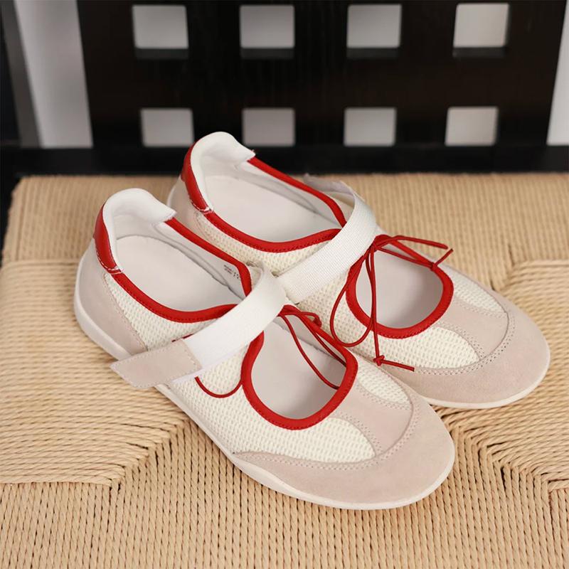 

Fashion Mary Janes Women s shoes 2025 Summer New Sle Veo Faux Fur Soft Bot Single Ballet Flats Casual shoes 40 грязно-белый