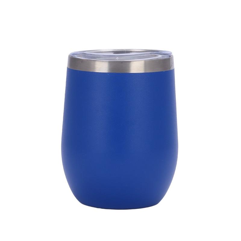 Personalised 12oz Thermos Insulated Travel Cup Stainless Steel Swig Tumbler Hot Cold Coffee Tea Wine Cups