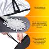 Car Windshield Sun Shade Blocks Ray Reflector Visor Shield Cover Foldable Car Accessories For Kia Sorento UM MQ4 2015-