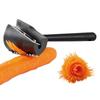Kreative manuelle Spiral-Schneider Gemüseschneider Kreativer Spiral-Trichter Blumen-Roller Koch-Gadget Küchen-Dekorationswerkzeug