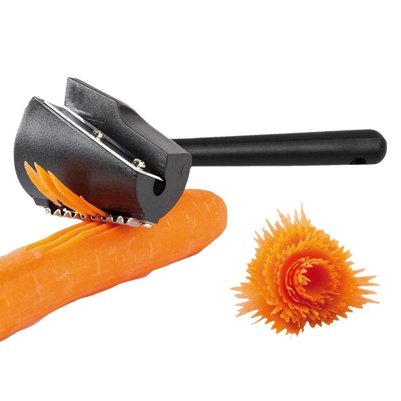 

Creative Manual Spiral Slicers Vegetable Cutter Creative Spiral Funnel Flower Roller Cooking Gadget Kitchen Decorative Tool China Mainland