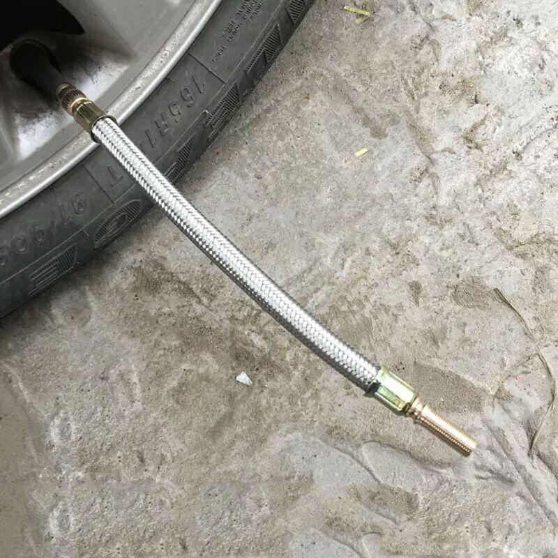 Various Braided Flexible Rubber Hose Tire for Valve Inflatable Steel Wire Car Wheels Tyre for Valve Stems Extension Tube