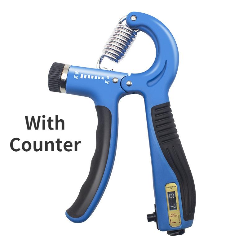 5-60Kg Adjustable Size Heavy Gripper Fitness Hand Exerciser Grip Wrist Training Increase Strength Spring Finger Pinch Carpal Expander