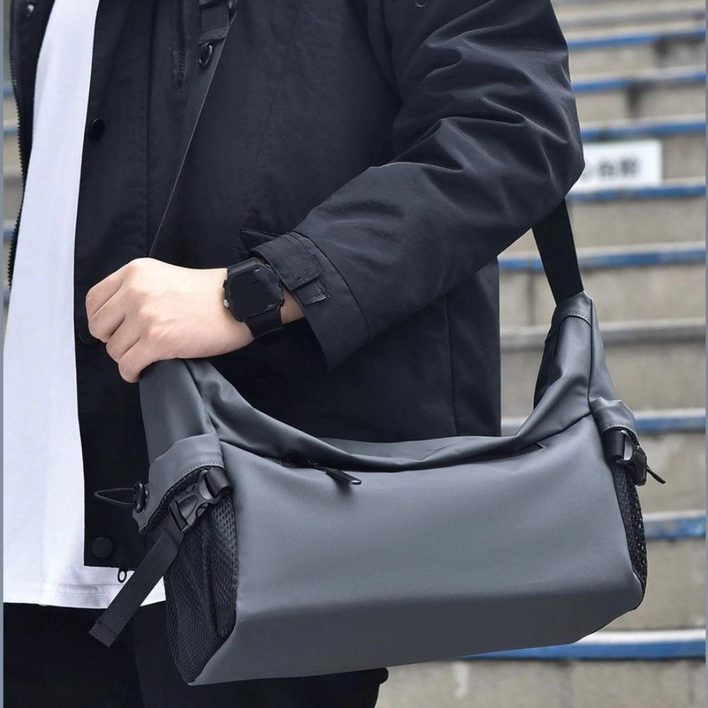 Adjustable Strap Waterproof Chest Bag Korean Casual Mailman Bag Men's Shoulder Bag  Daily