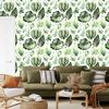 Tropical Leaves Green Wallpaper for Living Room and Bedroom 50x1000