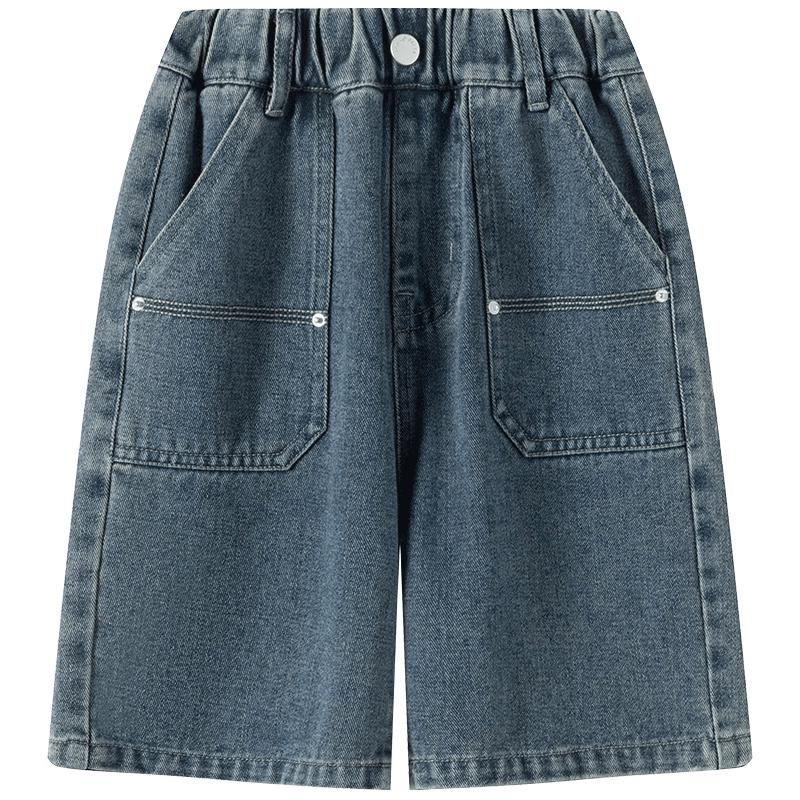 Boy's Loose Fit Denim Shorts