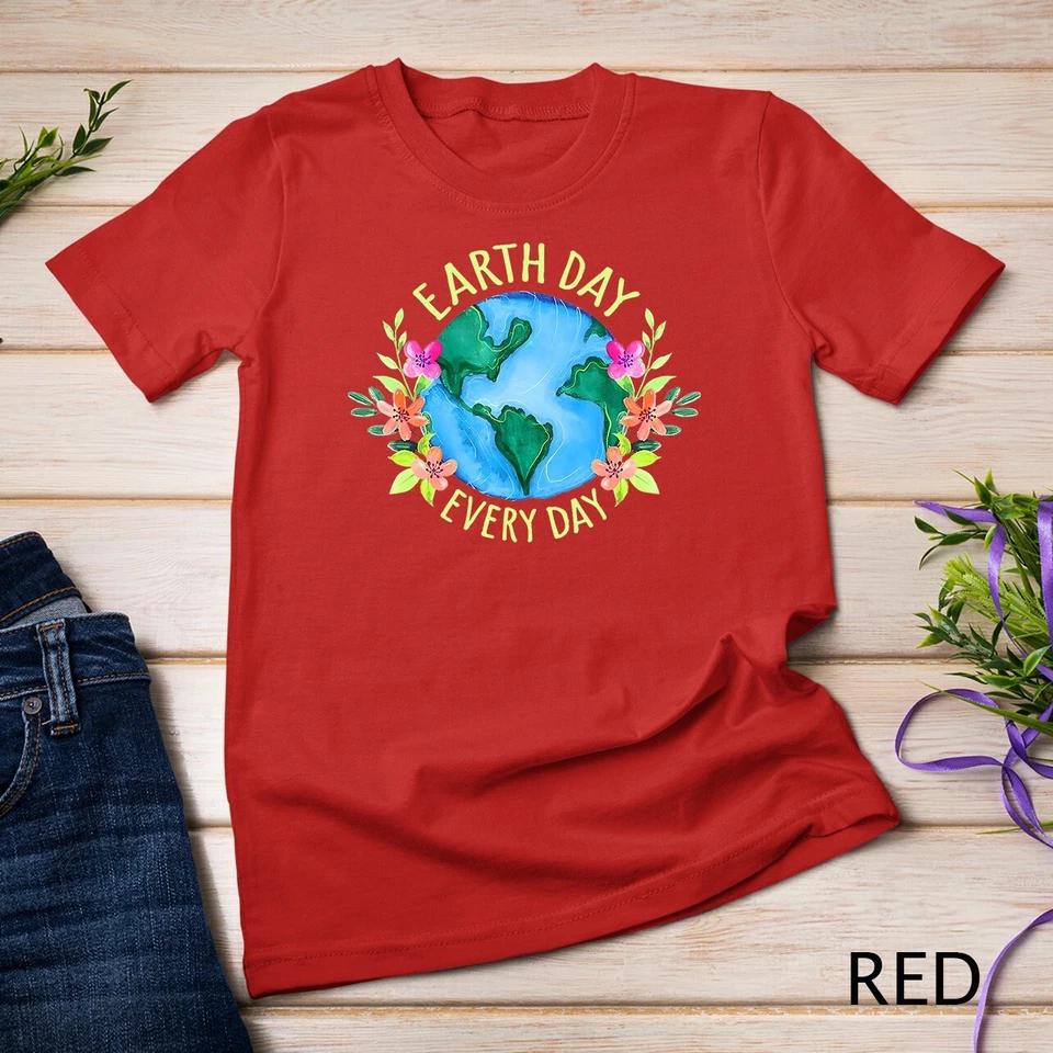 Retro Environmental Shirt Women Earth Day T-Shirt Unisex T-shirt 8 XL