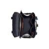 Coach League 28 Classic Monogram Flap Drawstring Color Block Canvas And Leather Backpack Men Backpack White Gray Black C9581-JITXE