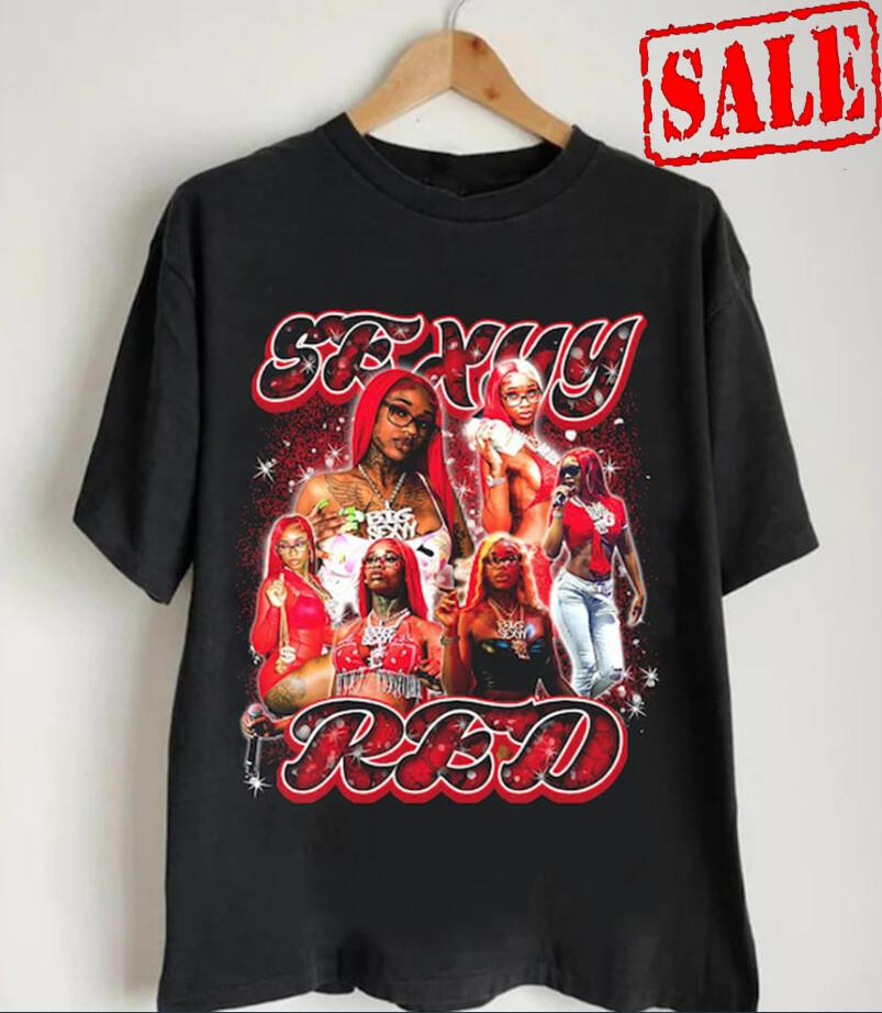 Rare Sexyy Red Shirt, Sexyy Red tour 2023 Shirt, Rapper Sexyy Red tee Unisex T-Shirt XXXL
