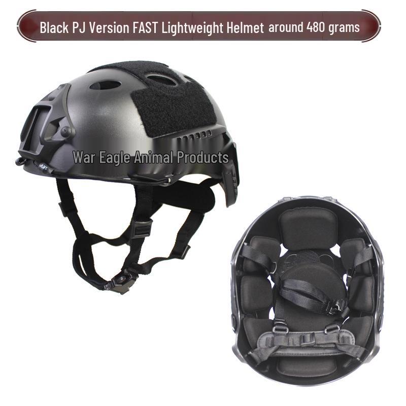 FAST Ultra-light Tactical Helmet with AF Suspension Strap, 430g - Ideal for Military, Airsoft, and Outdoor Sports