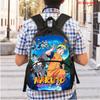 NARUTO Anime Kids Mochila Backpack,With Adjustable Shoulder Strap & Front Pocket,Lightweight & Durable,for Boys & Girls Age 5-10