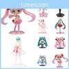 Hatsune Miku Cartoon Virtual Singer Manga Statue Figurines Stunning Collectible Model Toy