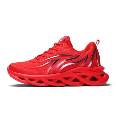 Nouvelles chaussures à la mode pour hommes avec surface en maille, chaussures de course de sport décontractées et légères
