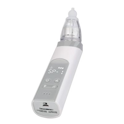 Baby-Nasensauger, elektrischer Nasensauger, Nasenreiniger mit 3 Silikonspitzen und Saugstärken