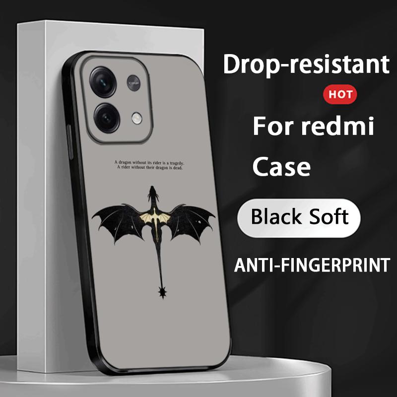 G-game of T-thrones Fashion Poster Logo Phone Case For Redmi Note 14 13 12 11 Pro Plus S 5G 14C A3 Soft Black Phone Cover